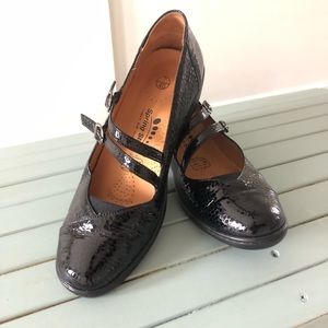 Mary Jane Wedge Shoes